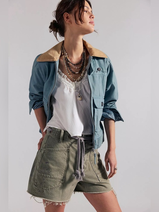 We The Free Pants - NWT WeThe Free Moxie Barrel Shorts
